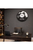 Türk temalı duvar saati kurt no 22 thumbnail 2