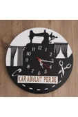 PERDECİ YE ÖZEL İSİMLİ DUVAR SAATİ thumbnail 1