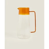 Turuncu Detaylı Cam Sürahi 1600 ml thumbnail 1
