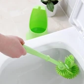 Ergonomik Silikon Tuvalet Fırçası thumbnail 2