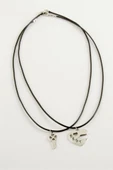 Kalp Anahtar Arkadaşlık Kolyeleri (Çift Kolye) thumbnail 2