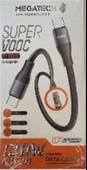 Megatech MT-120UT 120W USB To Type-c Data Kablosu thumbnail 1