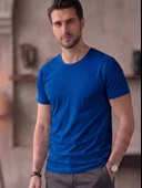 Bisiklet Yaka Basic Tişört (SlimFit) thumbnail 1