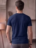 Bisiklet Yaka Basic Tişört (SlimFit) thumbnail 3