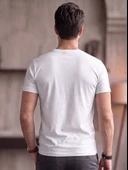 Bisiklet Yaka Basic Tişört (SlimFit) thumbnail 3
