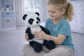 Peluş Sevimli Hayvanlar 35 cm - Panda - 1 ADET thumbnail 1