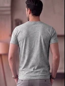 Bisiklet Yaka Basic Tişört (SlimFit) thumbnail 3