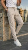 Erkek Slim Fit Dilli Kumaş Pantolon thumbnail 2