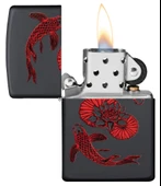 ZIPPO - Benzin - Ateş - 60006153 Koi thumbnail 3