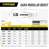 Cressi Gara Turbo Boost Dalış Paleti thumbnail 5