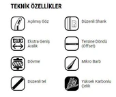 VMC Olta İğnesi 7024NT 10lu thumbnail 2