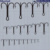 Mustad Olta İğnesi 3553 50li thumbnail 2