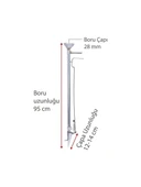 Tohum Ekme Borusu 95 cm thumbnail 4