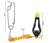 Captain 7652 Trolling Downrigger Clip 6cm + Trolling Snap Karabina 6cm thumbnail 1