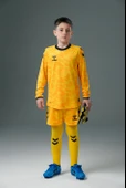 Hummel Line Kaleci Tek Üst Forma Sarı Çocuk thumbnail 6