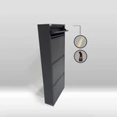 3 + 1 Kapaklı Metal Ayakkabılık thumbnail 4