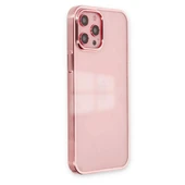 Apple İphone 12 Pro Max Kılıf Element Silikon - Pembe thumbnail 2