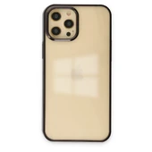Apple İphone 12 Pro Max Kılıf Element Silikon - Siyah thumbnail 1