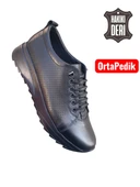 Viyolas Hakiki Deri Kadın Ayakkabısı M1 Snakers thumbnail 1