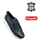 Viyolas Hakiki Deri Kadın Ayakkabısı Fermuarlı thumbnail 1