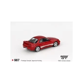 MİNİ GT 1/64 NİSSAN SKYLİNE GTR GEM RED thumbnail 3