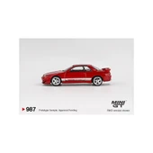 MİNİ GT 1/64 NİSSAN SKYLİNE GTR GEM RED thumbnail 4