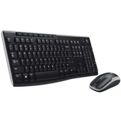 Logitech MK270 Kablosuz Klavye Set Mm Q Tr Siyah thumbnail 2