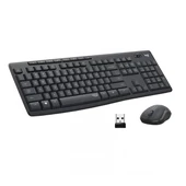 Logitech MK295 Q Tr Siyah Kablosuz Klavye Mouse Set thumbnail 2