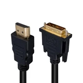 Powermaster 1.5 Metre HDMI DVI Kablo thumbnail 1