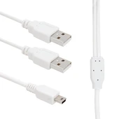 Powermaster USB 2 A Erkek-Mini USB 5 Pin 1 Metre Kablo thumbnail 1
