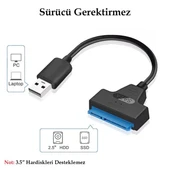 Powermaster PM-6507 SSD HDD Sata Data TO USB3.0 2.5" Harddisk Kablo thumbnail 3