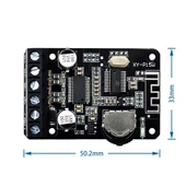 Powermaster XY-P15W Bluetooth Amfi Modülü Amplifikatör Devresi thumbnail 2