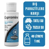Seachem Cupramine 50 Ml Dış Parazit İlacı thumbnail 2