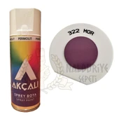 Akçalı Akrilik Sprey Boya MOR 400 ml - 322 thumbnail 1