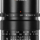 7Artisans 75mm F1.4 FullFrame Sony (E Mount)Lens thumbnail 1