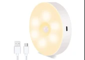 HAREKET SENSÖRLÜ USB ŞARJLI LED IŞIK LAMBA thumbnail 4