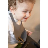 Babyjem Mini Silikon Önlük 718 Gri thumbnail 8