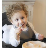 Babyjem Mini Silikon Önlük 718 Gri thumbnail 6