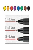 Faber Castell Asetatlı Kalem Siyah M thumbnail 2