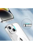 iPhone 13 Şeffaf Magsafe Kılıf MTL SAFE thumbnail 4