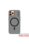 iPhone 11 Pro Max Magsafe Uyumlu Mat Sert KLEİN Kılıf thumbnail 9