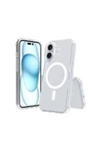IPHONE 16 PLUS Şeffaf Magsafe Kılıf MTL SAFE thumbnail 3