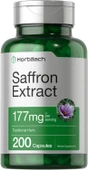 Horbaach Saffron Extract 177mg per serving 200 Capsules thumbnail 1