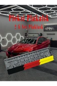 Almanya Desenli Plakalık Pleksi thumbnail 1