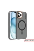 iPhone 11 Pro Max Magsafe Uyumlu Mat Sert KLEİN Kılıf thumbnail 7