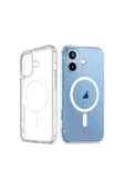 IPHONE 16 PLUS Şeffaf Magsafe Kılıf MTL SAFE thumbnail 5