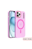 iPhone 11 Pro Max Magsafe Uyumlu Mat Sert KLEİN Kılıf thumbnail 1