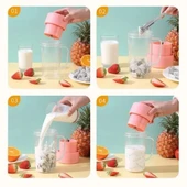 Taşınabilir Pipetli Bardak Blender thumbnail 5