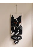 Siyah Kedi Duvar Süsü thumbnail 1