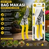 ÇELİK AĞIZLI BAĞ MAKAS (5433) thumbnail 1